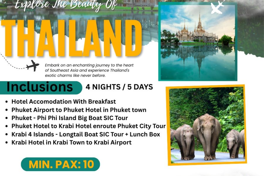 THAILAND TOUR PACKAGE